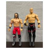 Mattel WWE Elite action figures Seth Rollins & Kan