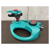 Gilmour Pattern Master impulse sprinkler on a poly