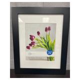 Mainstays black picture frame with mat