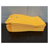 Brown clasp envelopes lot