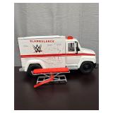 Mattel WWE Wrekkin' Slambulance with stretcher