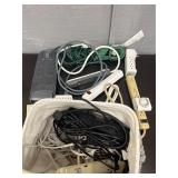 Surge protectors, extension cords & cords lot