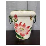 vintage hand-painted planter/vase