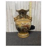 vintage Royal Satsuma hand-painted vase