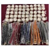 White/Gold Set of 50 Watchfaces and Matching Bands