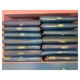 Set of 14 folding mats