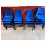 Set of 14 kids stacking chairs