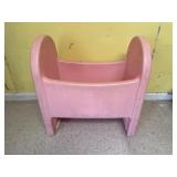 Plastic play crib