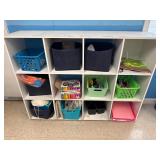 Cubbie Shelf with contents