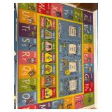 6ft educational rug