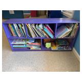 Book shelf and books