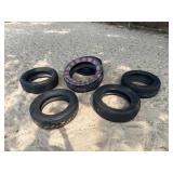 Lot of playground tires