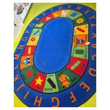 Large educational carpet
