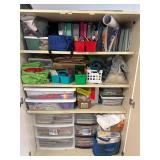 Contents of supply cabinet