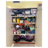 Contents of arts and craft closet