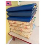 Lot of 7 foldable mats