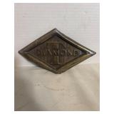 vintage Diamond T truck emblem