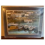 Framed 3D holographic foil art print