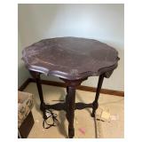 Vintage mahogany parlor table