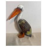 vintage-style pelican figurine