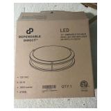 Dependable direct led 15' dimmable double ring led
