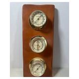 Vtg Sunbeam 3 gage weather station