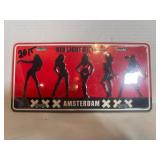 Red light district front license plate