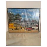 framed art print titled 'Sign of Good Taste' featu