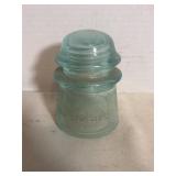 vintage Whitall Tatum Co. No. 1 glass insulator