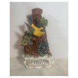 vintage 1978 Lionstone Whiskey porcelain decanter