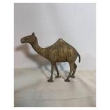 vintage Middle Eastern brass camel figurine