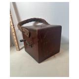 Vtg hand crank electrical test box