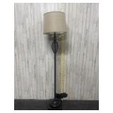 Metal black floor lamp
