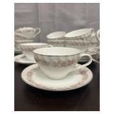 Teahouse Rose teacup and saucer sets from The Dans