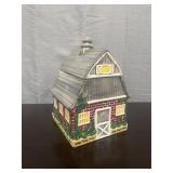 vintage ceramic cookie jar from Cracker Barrel