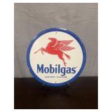 vintage Mobilgas tin sign