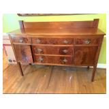 Mahogany Federal-style sideboard