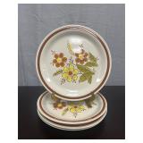 vintage Japanese stoneware dinner plates is from t