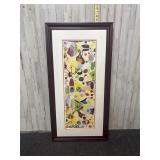 Framed print of Joan Mir 's The Poetess