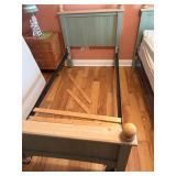 Green Farmhouse Twin bed