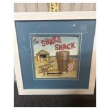 The Shake Shack' canvas art print by artist David