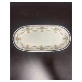 Shenango China oval relish tray