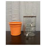 Better Homes & Gardens 240oz stacking glass bevera