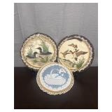 Set of vintage needlepoint decor