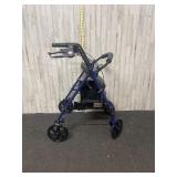 Drive Medical four-wheel rollator walker