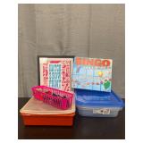 Game & Tupperware set