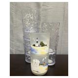 Shatterproof outdoor glassware