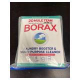 65-ounce box of 20 Mule Team Borax Laundry Booster