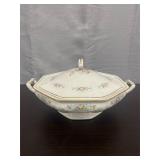 J & G Meakin antique china covered casserole dish