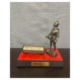 Knight desk calendar